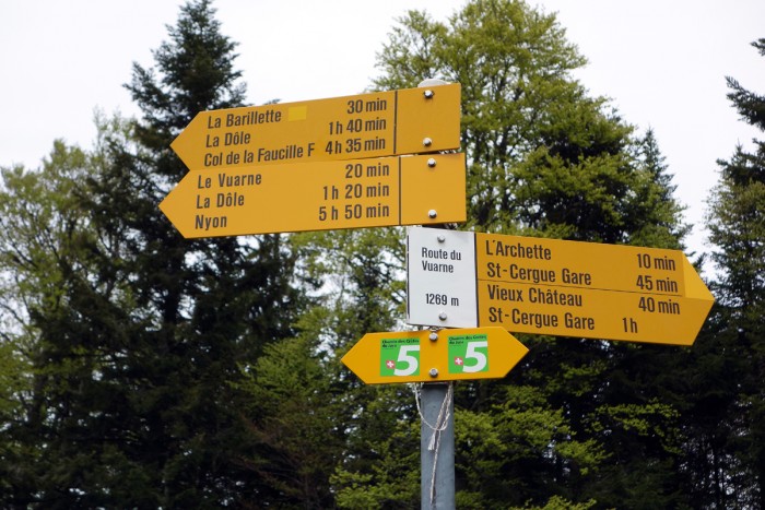 Chemin des Crtes du Jura