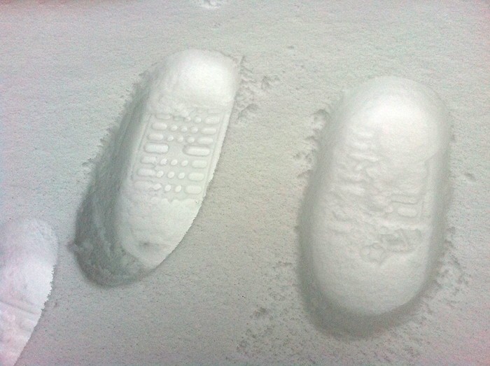 Il a beaucoup neig avant notre venue, la neige est poudreuse 