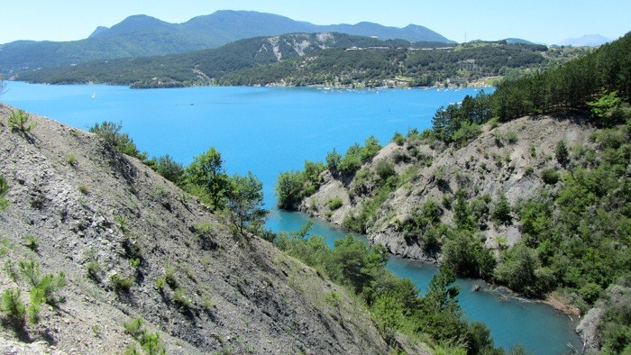 Lac de Serre Ponon, Alpes franaises