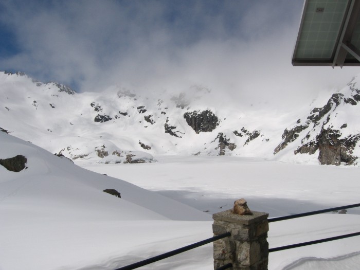 depuis la terrasse