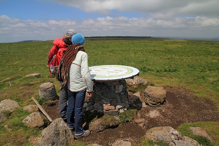 Table d'orientation du Signal de Mailhebiau