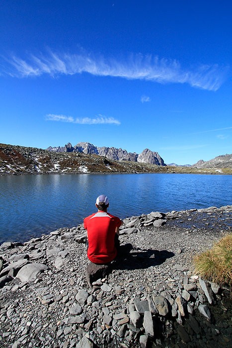 Contemplation au lac Rond