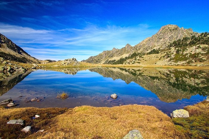 Au bord du lac de Coueyla Gran