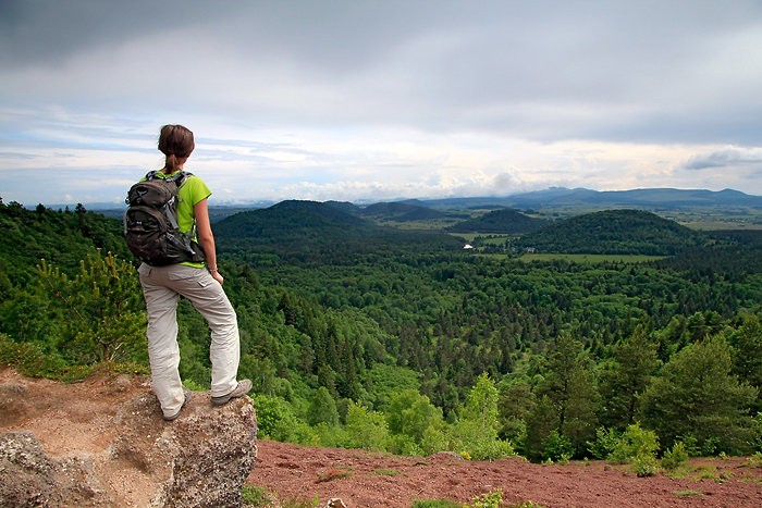 Point de vue depuis le Puy de la Vache