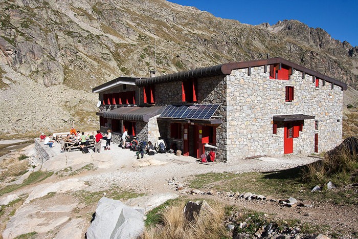 Refuge des Oulettes de Gaube avant l'hiver