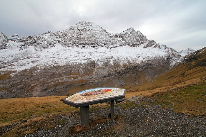 Table d'orientation du col de Tentes