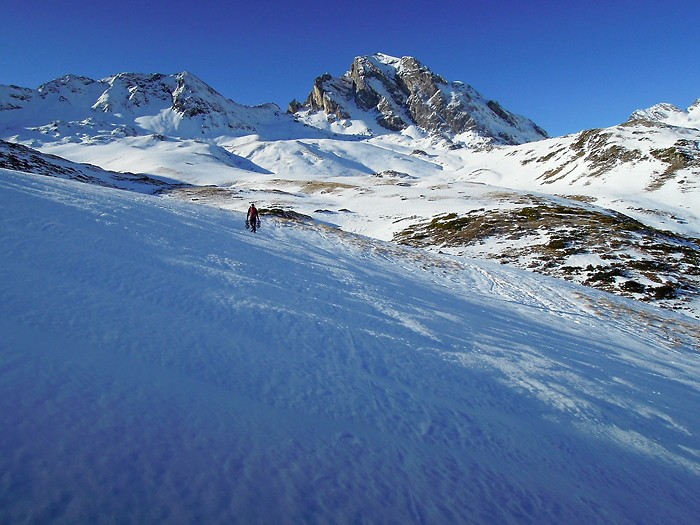 Direction le Col du Pourteillou en raquettes