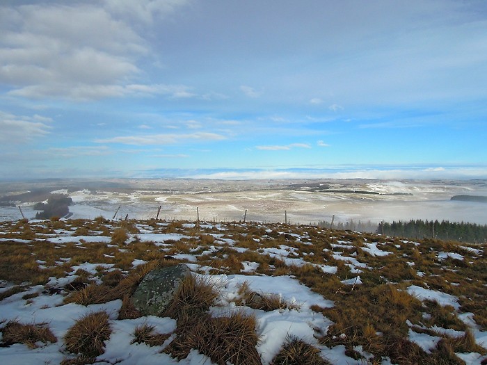 Vue panoramique sur Aubrac