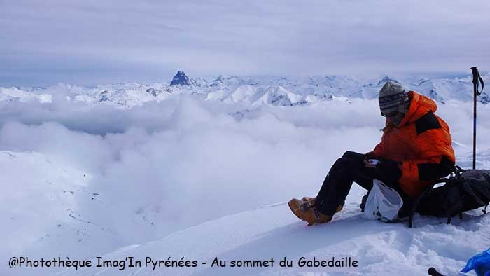 Au sommet du Gabedaille