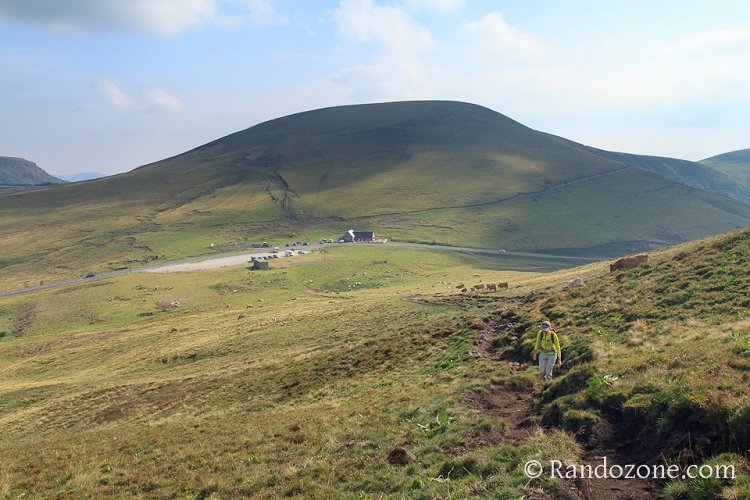 Au dessus du col de la Croix-Morand