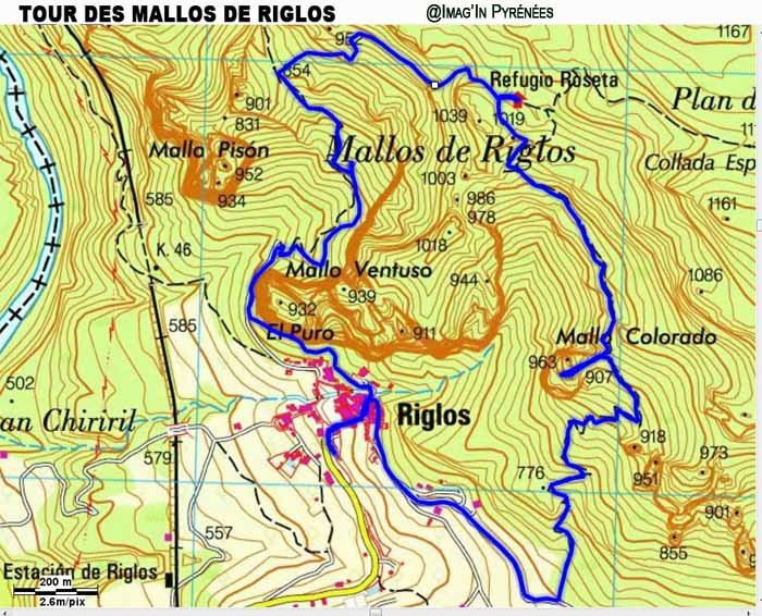 Trac GPS - Tour des Mallos