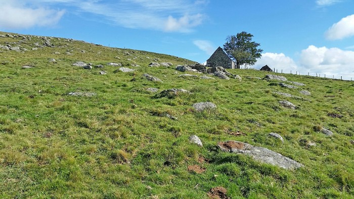 Buron prs du Puy de Gudette