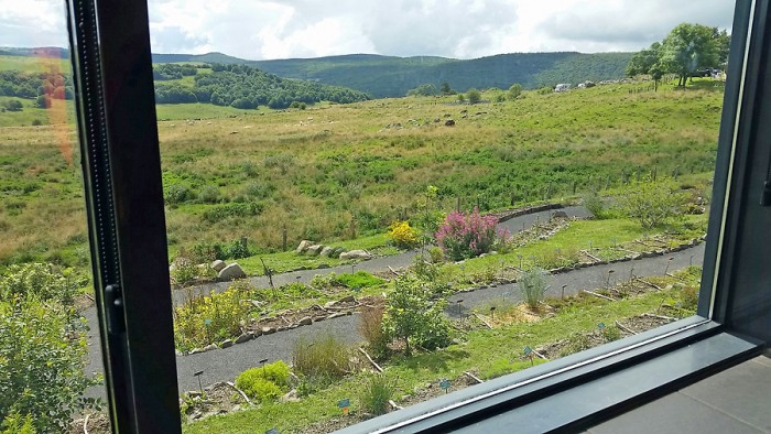Vue depuis la Maison de l'Aubrac
