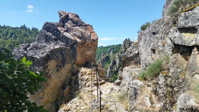 Passage délicat avec chaine Passage délicat avec chaine