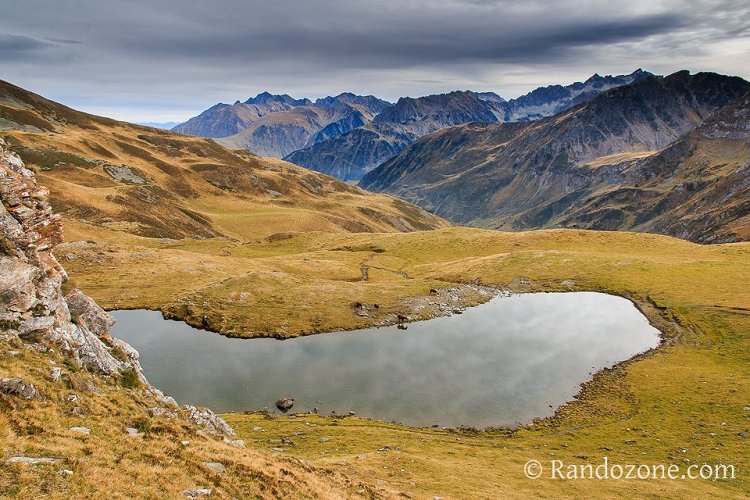 Au dessus du lac d'Arizes