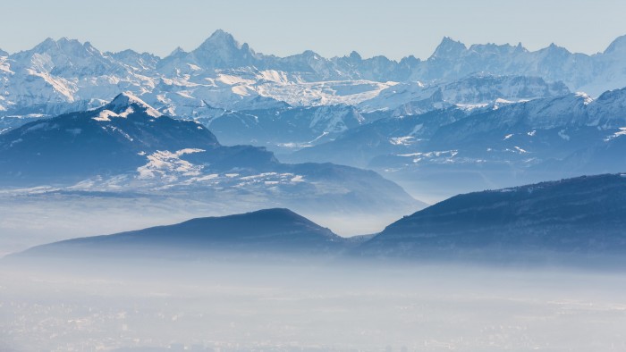 La chane des Alpes