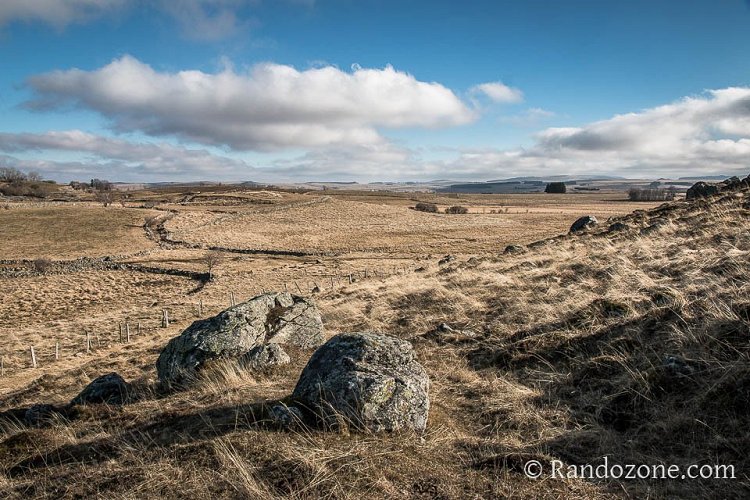 Superbe paysage d'Aubrac