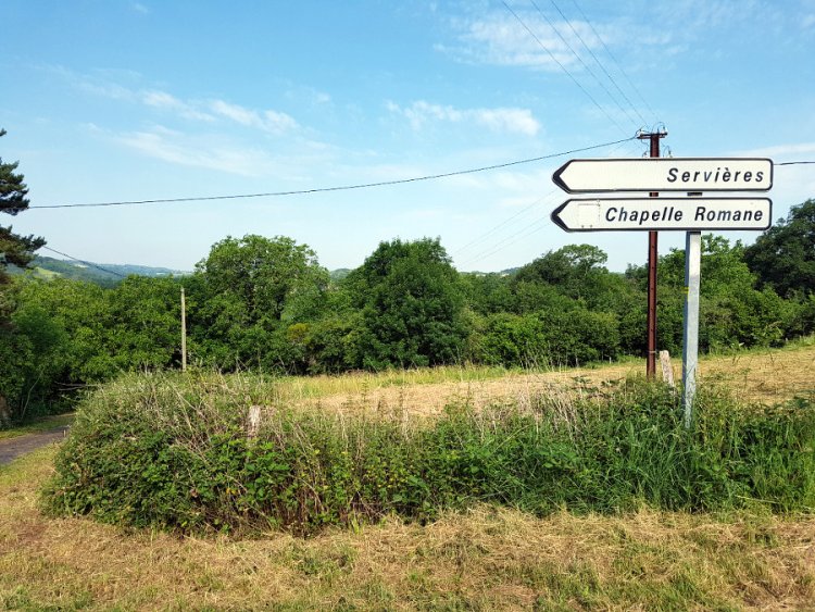 En direction de Servières En direction de Servières