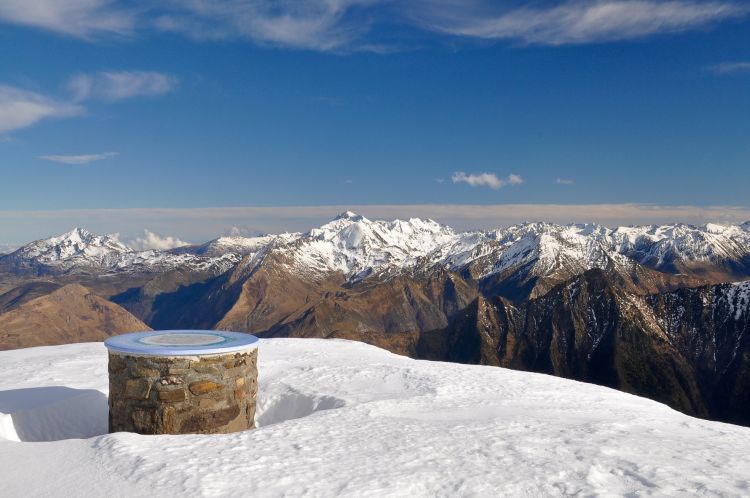 Panorama depuis le pic du Cabaliros