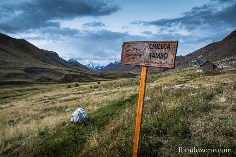Refuge de Chillca Tambo  4350 mtres d'altitude