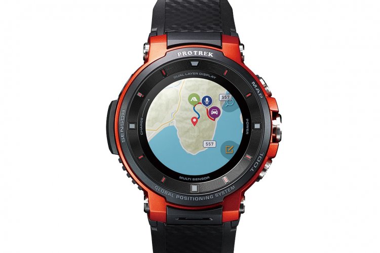 Casio Protrek F30 avec carte