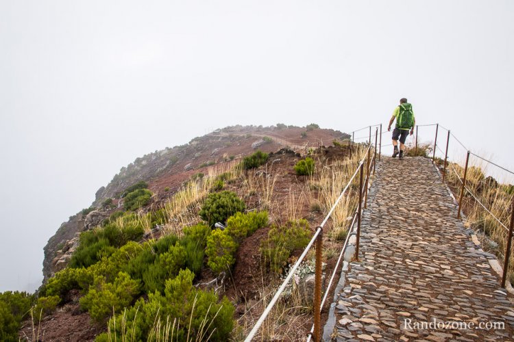 Dans les nuages au Pico Ruivo