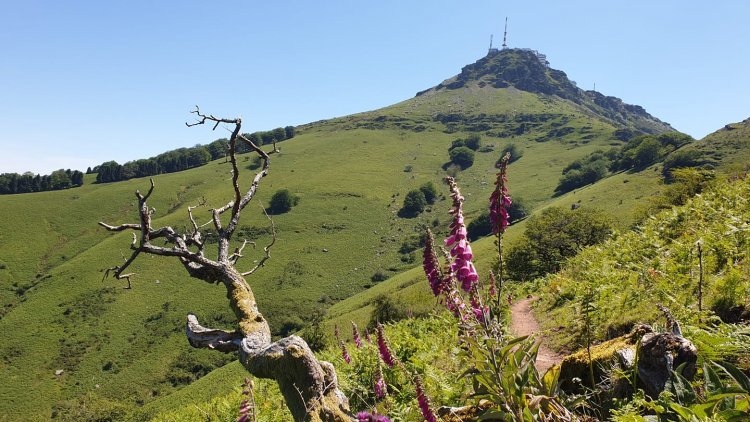 La Rhune dans le Pays Basque