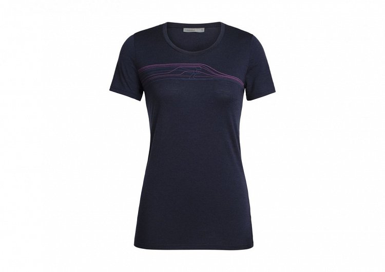 Tee-shirt Icebreaker Snow Speedster Femme