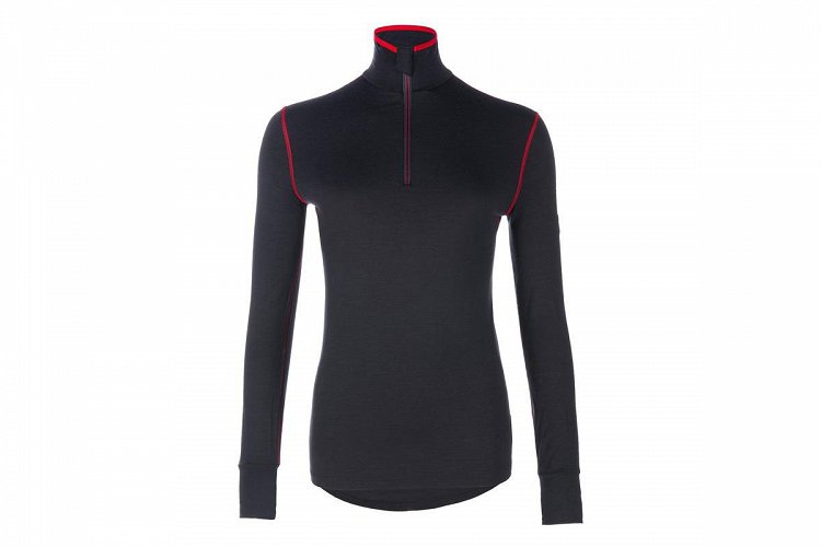 Ogarun Base-layer mrinos zip femme