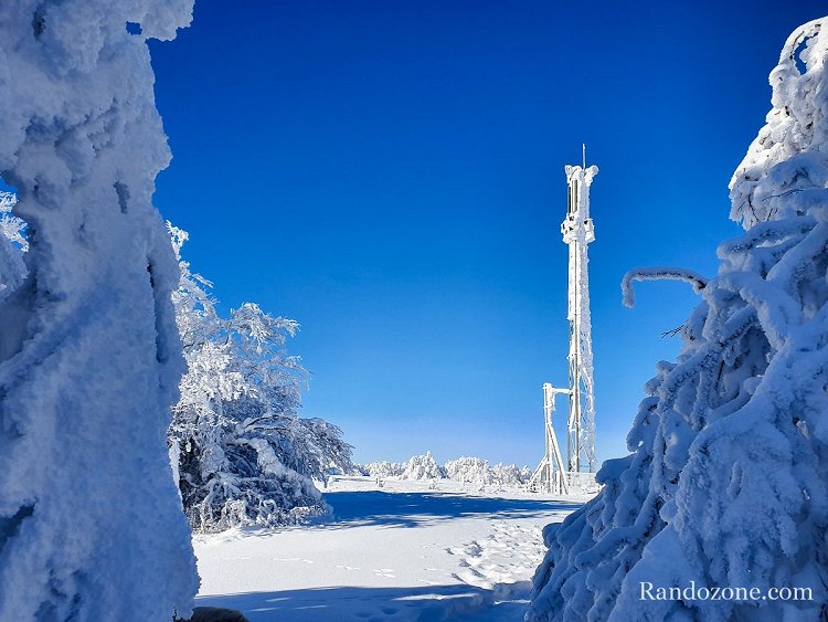 Ici tout est blanc et immaculé, quel spectacle !