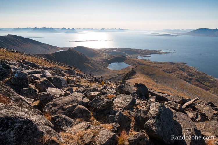 Randonnée à Sjursviktinden