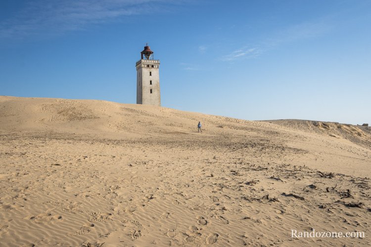 Phare de Rubjerg Knude au Danemark Phare de Rubjerg Knude au Danemark