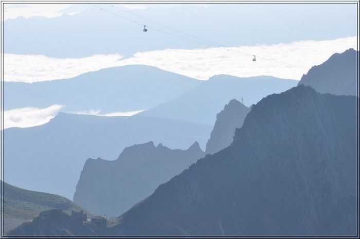 Le tlphrique du pic du Midi