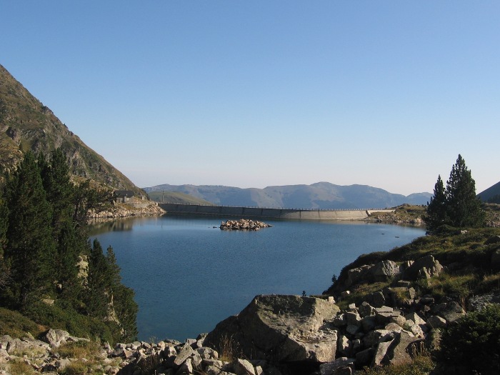 Le lac de Caderolles Le lac de Caderolles