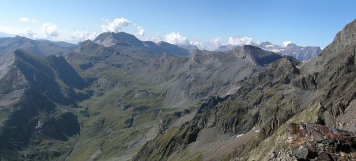 panorama sud d'Estaragne