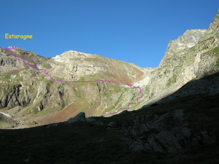 Estaragne: itinraire