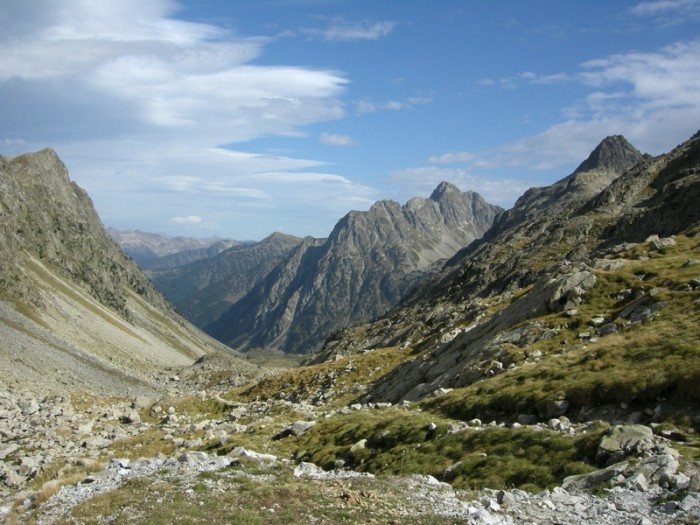 Descente le long du Barranc de Rius