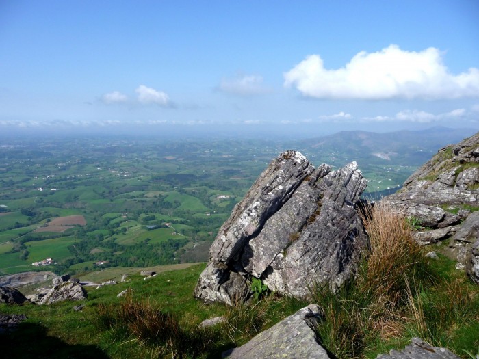 Vue depuis l'Atxuria