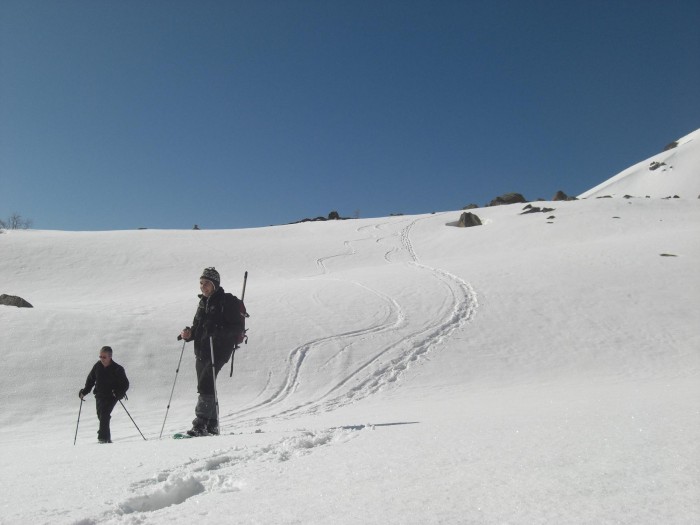 Tour du pic du Midi d'Ossau sur neige