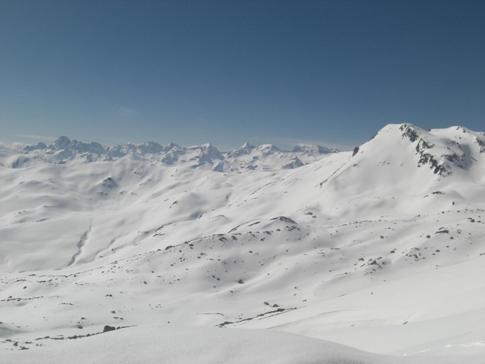 Tour du pic du Midi d'Ossau sur neige