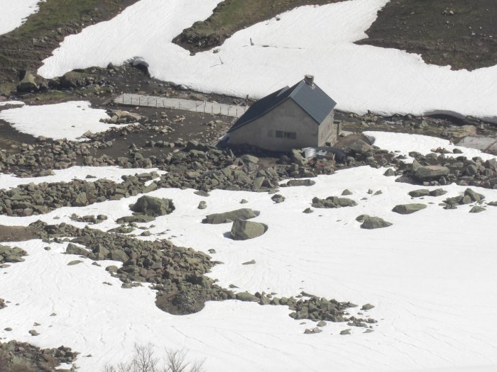 Tour du pic du Midi d'Ossau sur neige