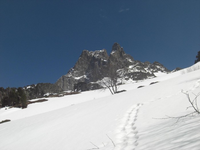 Tour du pic du Midi d'Ossau sur neige Tour du pic du Midi d'Ossau sur neige