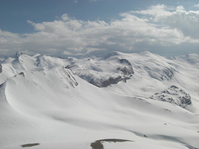 Tour du pic du Midi d'Ossau sur neige
