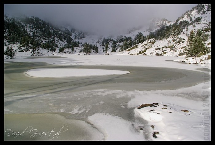 Lac Achard avant l'hiver