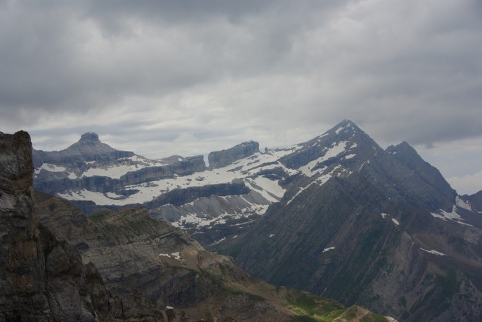 Vue du Cirque de Gavarnie depuis la Hourquette d'Alans