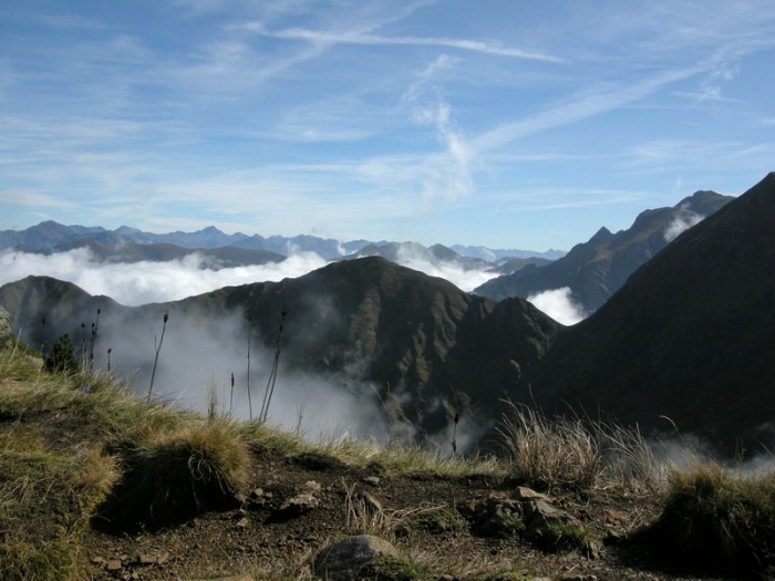 Col de Pinata, vers l'est