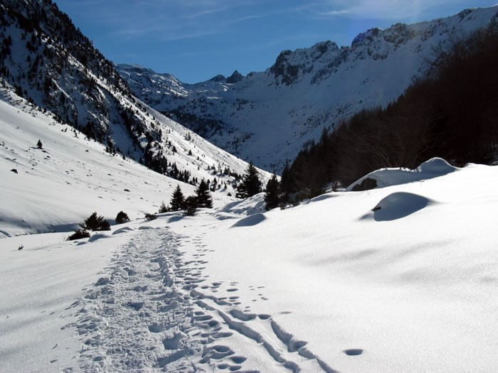 Randonne raquettes au refuge de la Glre - 2