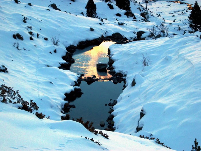 Randonne raquettes au refuge de la Glre - 11