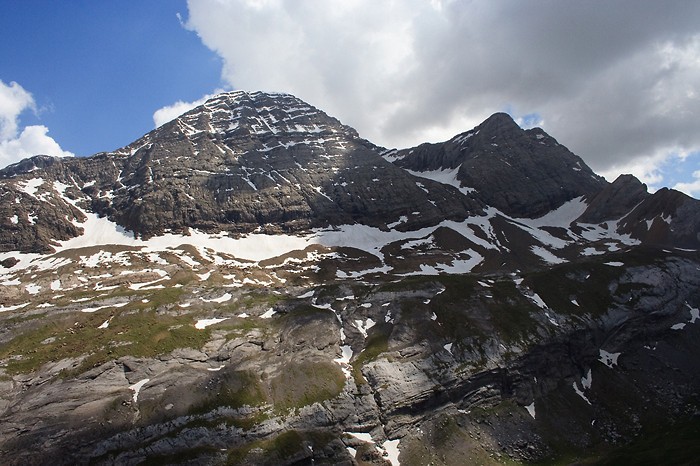 Taillon et Gabitous depuis le col de Tentes