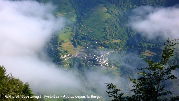 Aydius depuis le Bergon